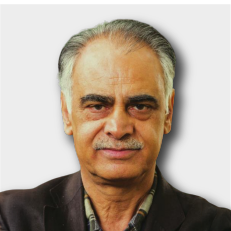 Portrait photo of Ziauddin Sardar, British-Pakistani scholar, writer, and cultural critic.