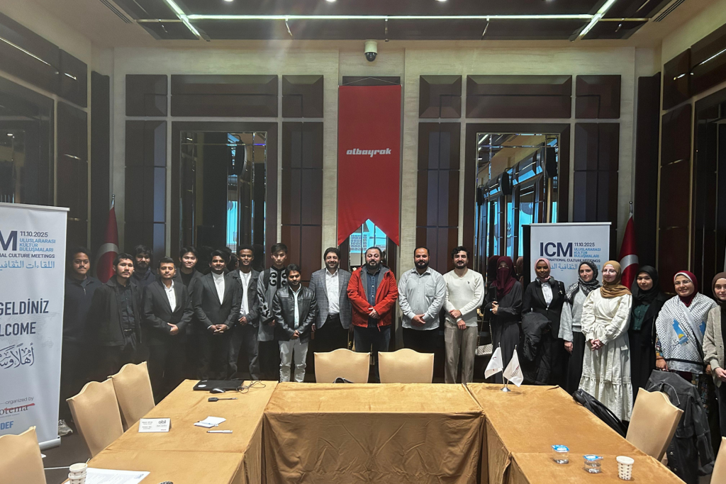 Group photo of all participants at Introtema’s International Culture Meetings in İstanbul.