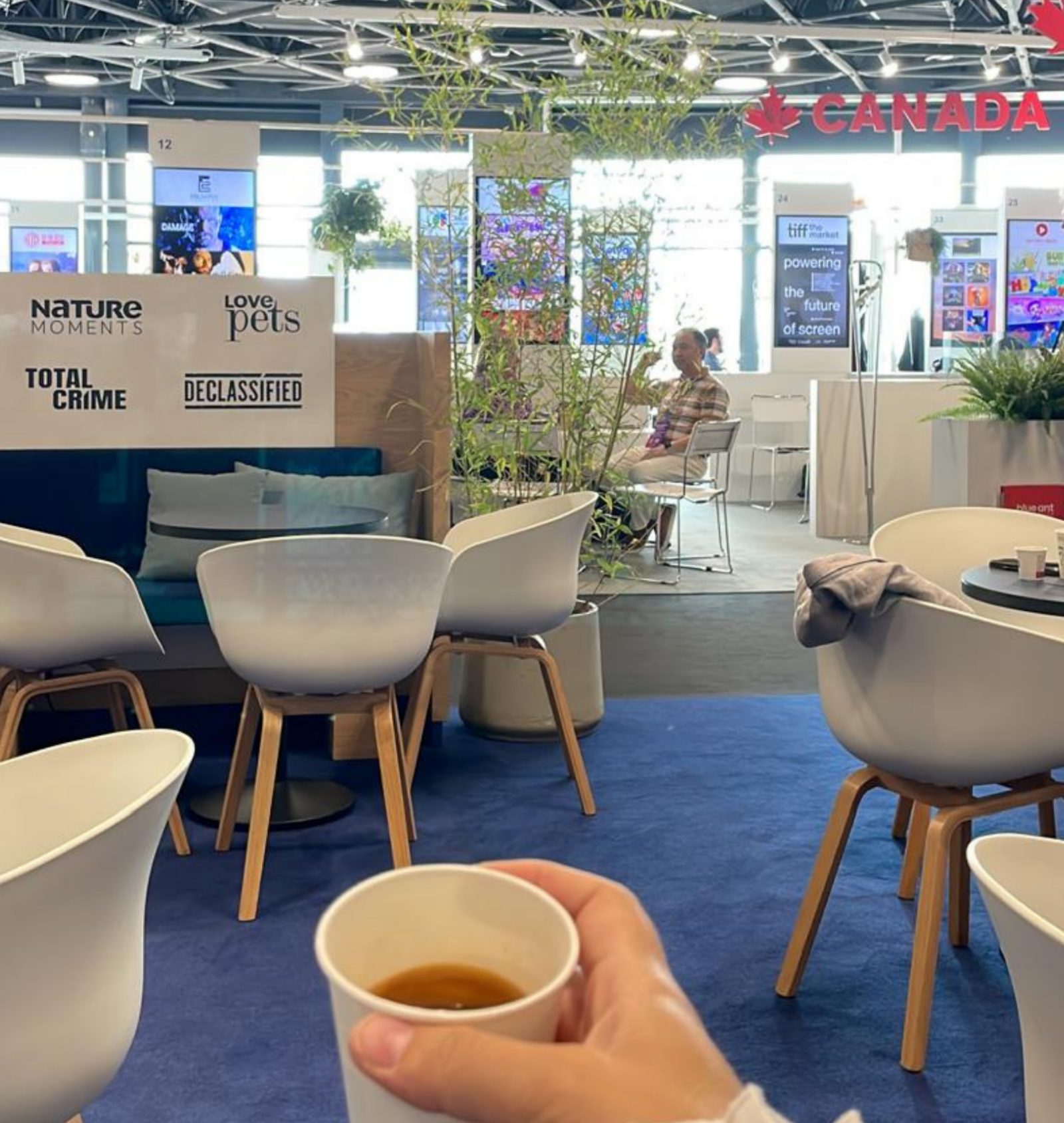 inside of the festival