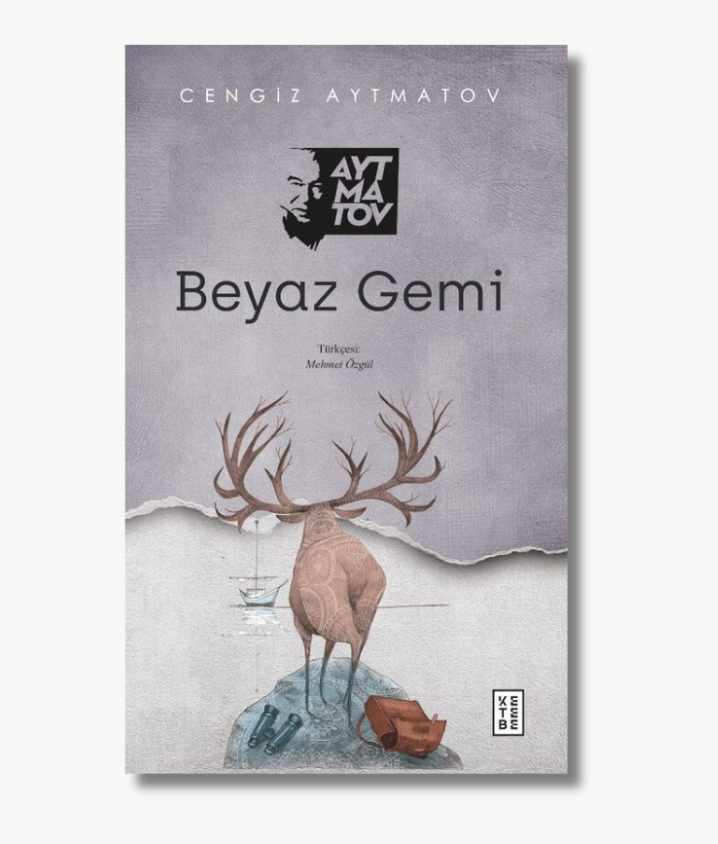 Book cover of The White Ship by Cengiz Aytmatov, a novella about childhood, myth, and longing in a remote Kyrgyz village.