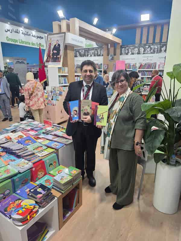 İntrotema stand at Rabat Book Fair 2026
