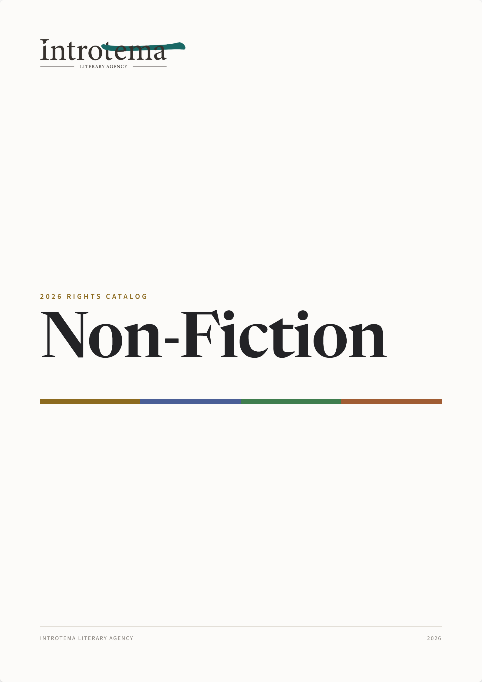 Nonfiction Full Catalogue – Fall 2026